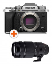 Фотоапарат Fujifilm X-T5, Silver + Обектив Fujinon XF 100-400mm F/4.5-5.6 R LM OIS WR -1