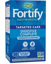 Fortify Daily Probiotic Digestive Complete, 30 капсули, Nature's Way -1