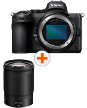 Фотоапарат Nikon - Z5 + Обектив Nikon - Z Nikkor, 85mm, f/1.8 S -1