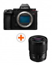 Фотоапарат Panasonic - Lumix S5 II, 24.2MPx, Black + Обектив Panasonic - Lumix S, 35mm, f/1.8 -1