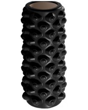 Фоумролер за йога Maxima - 33 х 14 х 14 cm, черен