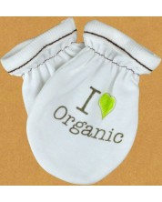Бебешки ръкавички For Babies - I love organic -1