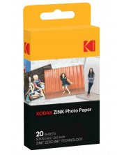 Фотохартия Kodak - Zink 2x3", 20 pack -1