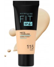 Maybelline Фон дьо тен Fit Me, Matte, Ivory, 115, 30 ml