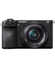 Фотоапарат Sony - Alpha A6700, обектив Sony - E PZ 16-50mm f/3.5-5.6 OSS, Black