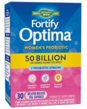 Fortify Optima Women's Probiotic 50 Billion, 30 капсули, Nature's Way