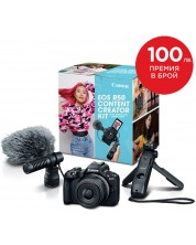 Фотоапарат Canon - EOS R50 Content Creator Kit, Black -1
