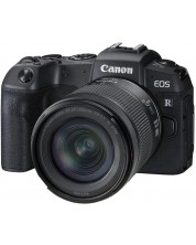 Безогледален фотоапарат Canon - EOS RP, RF 24-105mm, f/F4-7.1 IS, черен