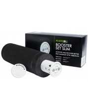 Фоумролер с масажор Blackroll - Booster Set Slim, черен -1