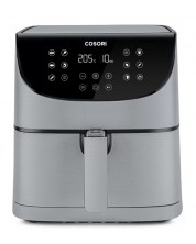 Фритюрник с горещ въздух Cosori - Pro Air Fryer CP158-AF, XXL, 1700W, 5.5L, сив -1