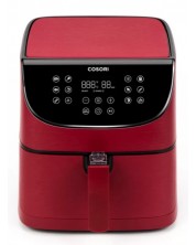 Фритюрник с горещ въздух Cosori - Pro Air Fryer CP158-AF, XXL, 1700W, 5.5L, червен -1