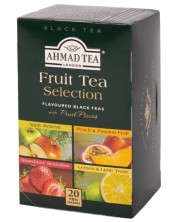 Fruit Tea Selection Плодов чай, 20 пакетчета, Ahmad Tea -1