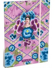 Папка с ластик A4 Lizzy Card - Frida Kahlo Purpura -1
