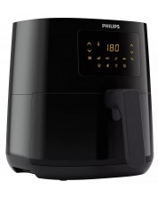Уред за готвене с горещ въздух Philips - HD9252/90, 1400W, 4.1 l, черен