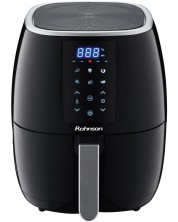 Фритюрник с горещ въздух Rohnson - R-2837, 1500W, 5 l, черен