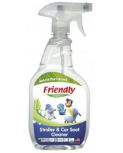 Препарат за почистване на детски колички и столчета Friendly Organic - 650 ml -1