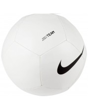 Футболна топка Nike - Pitch Team, размер 5, бяла -1