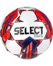 Футболна топка Select - Brillant Super TB v23, размер 5, червена
