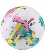 Футболна топка Puma - Orbita 3 TB (FIFA Quality), размер 5, многоцветна -1