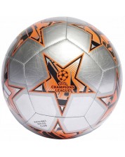 Футболна топка Adidas - UEFA Champions League, размер 5, сива/оранжева -1