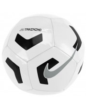 Футболна топка Nike - Pitch Training, размер 5, бяла -1