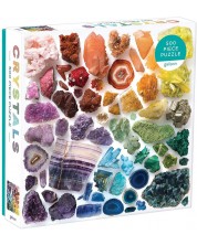 Пъзел Galison от 500 части - Цветни кристали -1