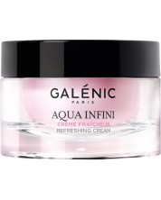 Galenic Aqua Infini Освежаващ крем, за нормална към суха кожа, 50 ml