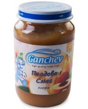 Пюре Ganchev - Плодова смес, 190 g -1