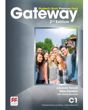 Gateway 2nd Edition C1: Student's Book Premium Pack / Английски език - ниво C1: Учебник + код -1