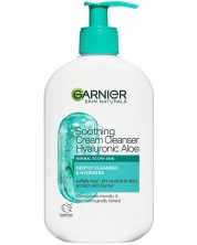Garnier Skin Naturals Почистващ крем за лице Hyaluronic Aloe, 250 ml