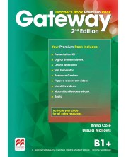 Gateway 2nd Edition B1+: Teacher's Book Premium Pack / Английски език - ниво B1+: Книга за учителя + код