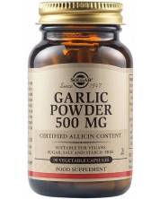 Garlic Powder, 500 mg, 90 растителни капсули, Solgar