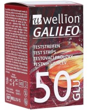 Galileo Тест ленти за кръвна захар, 50 броя, Wellion