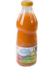 Нектар Ganchev - Ябълка, морков и круша, 750 ml