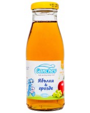 Сок Ganchev - Ябълка и грозде, 250 ml -1