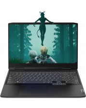 Гейминг лаптоп Lenovo - Gaming 3, 16", WUXGA, Ryzen 5, 165Hz, RTX3050Ti, Onyx