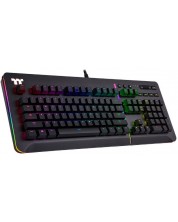 Гейминг клавиатура Thermaltake - Level 20, Razer Green Switch, RGB, черна