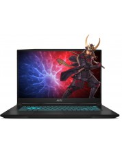 Гейминг лаптоп MSI - Katana 17 B13VGK, 17.3'', FHD, i7, 144Hz, RTX4070 -1