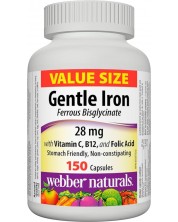 Gentle Iron, 150 капсули, Webber Naturals -1