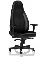 Гейминг стол noblechairs - ICON, еко кожа, черен -1