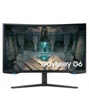 Гейминг монитор Samsung - Odyssey G6, 27",QHD,240Hz, 1ms, черен