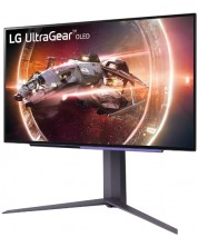 Гейминг монитор LG - UltraGear 27GS95QE-B, 26.5'', QHD, 0.03ms -1