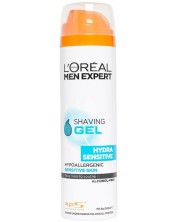 L'Oréal Men Expert Гел за бръснене Hydra Sensitive, 200 ml