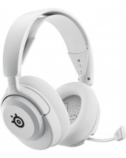 Гейминг слушалки SteelSeries - Arctis Nova 5X White, Xbox, безжични, бели -1