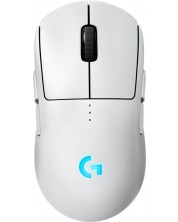 Гейминг мишка Logitech - PRO 2 Lightspeed, оптична, безжична, бяла -1