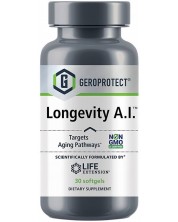 Geroprotect Longevity A.I., 30 софтгел капсули, Life Extension -1
