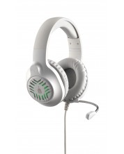 Гейминг слушалки Spartan Gear - Medusa, PC/PS/Xbox/Switch, бели