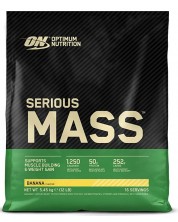 Serious Mass, банан, 5443 g, Optimum Nutrition -1