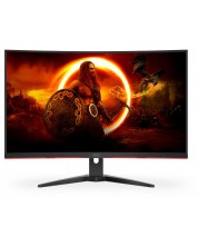 Гейминг монитор AOC - C32G2ZE/BK, 31.5", 240Hz, 1ms, FreeSync, черен -1