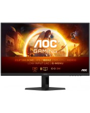 Гейминг монитор AOC - 24G4XE, 23.8'', FHD, 180Hz, 1ms, IPS, черен